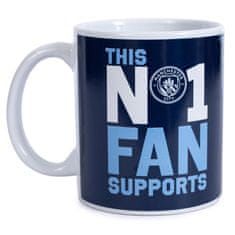 FAN SHOP SLOVAKIA Hrnček Manchester City FC, tmavo modrý, 300 ml