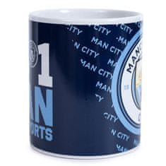 FAN SHOP SLOVAKIA Hrnček Manchester City FC, tmavo modrý, 300 ml