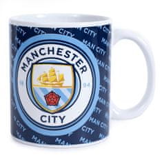 FAN SHOP SLOVAKIA Hrnček Manchester City FC, tmavo modrý, 300 ml