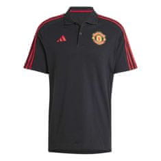 Adidas Polo MANCHESTER UNITED black Velikost: L