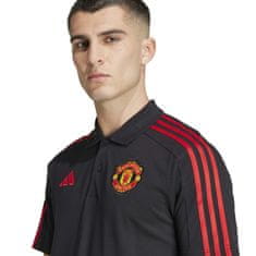 Adidas Polo MANCHESTER UNITED black Velikost: L