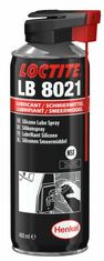 Autonar czech Silikónové mazivo (olej), univerzálny, sprej 400 ml - Loctite LB 8021