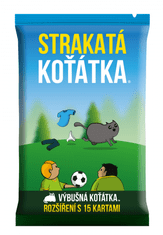 Kartová hra Výbušná koťátka - Strakatá koťátka (rozšírenie)