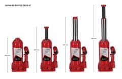 SIXTOL Hydraulický zdvihák panenka SX BOTTLE JACK 4T