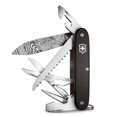 Victorinox 0.8271.J24 FARMER X ALOX Damast LE 2024 multifunkčný nôž 93 mm, hnedá, 10 funkcií