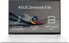 ASUS Zenbook S 16 OLED (UM5606) (UM5606WA-OLED225X), biela