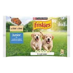 Friskies JUNIOR Multipack kura a mrkva 4x85g