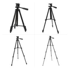 MG Tripod statív + bluetooth diaľkový ovládač, čierny