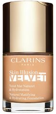 Clarins Zmatňujúci make-up Skin Illusion Velvet (Natura l Matifying & Hydrating Foundation) 30 ml (Odtieň 107C)