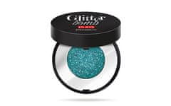 Pupa Trblietavé očné tiene Glitter Bomb (Eyeshadow) 0,8 g (Odtieň 004 Emerald Jewel)