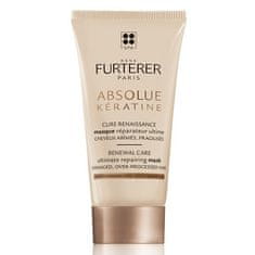 René Furterer Maska pre poškodené a oslabené vlasy Absolue Kératine (Ultimate Repairing Mask) (Objem 30 ml)