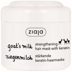 Ziaja Maska na suché a matné vlasy s keratínom Goat`s Milk 200 ml