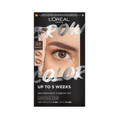 Loreal Paris Semi-permanentná farba na obočie Brow Color (Semi-Permanent Eyebrow Tint) (Odtieň 5.0 Brunette)