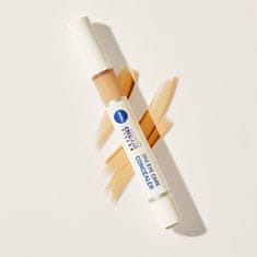 Nivea Tónovací očný krém v hubičke 3v1 Hyaluron Cellular Filler (3 in 1 Eye Care Concealer) 4 ml (Odtieň 02 Medium)