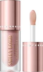 Makeup Revolution Lesk na pery Sweet Bomb (Lip Gloss) 4,5 ml (Odtieň Candyfloss Pink Glitter)