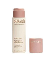 Attitude Krémový rozjasňovač v tyčinke Oceanly (Highlighter) 8,5 g (Odtieň Golden Rose)