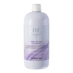 Inebrya Šampón neutralizujúci žlté tóny šedých a platinových vlasov Grey By Day (Shampoo) (Objem 1000 ml)