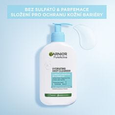 Garnier Hydratačný čistiaci gél proti nedokonalostiam pleti Pure Active ( Hydrating Deep Clean ser) 250 ml