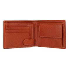 Lagen Pánska kožená peňaženka LG-7648 COGNAC