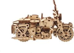 UGEARS 3D puzzle Harry Potter: Hagridova lietajúca motorka 130 dielikov