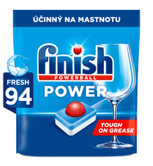 Finish Power All in 1 tablety do umývačky riadu 94 ks