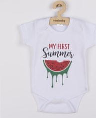 NEW BABY Body s potiskem New Baby My first Summer 62 (3-6m)