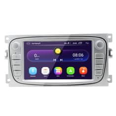 MM Store 2 Din Autoradio 7 palcove pre Ford/Focus/S-Max/Mondeo 9/GalaxyC-Max, STRIEBORNE