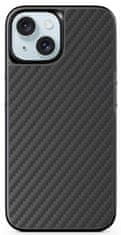 EPICO Mag+ Hybrid Carbon kryt iPhone 16 Plus - černý (90910191300002)