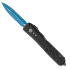 Microtech 122-3JK Ultratech Jedi Knight Blue automatický nôž 8,8 cm, modrá, čierna, hliník