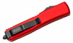 Microtech 123-1RD Ultratech Black Standard Red automatický nôž 8,8 cm, čierna, červená, hliník