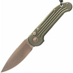 Microtech 135-13APOD LUDT Bronze OD Green automatický nôž 8,6 cm, Apocalyptic, zelená, hliník