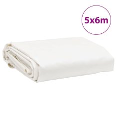 Vidaxl Celta biela 5x6 m 600 g/m²