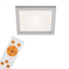 BRILONER BRILONER CCT svietidlo LED panel, 29,5 cm, 1800 lm, 18 W, matný chróm BRILO 7370-014