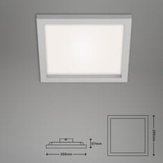 BRILONER BRILONER CCT svietidlo LED panel, 29,5 cm, 1800 lm, 18 W, matný chróm BRILO 7370-014