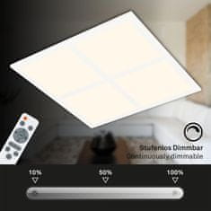 BRILONER BRILONER Multi RGB CCT LED panel, 44,5 cm, 24 W, 2400 lm, biele BRILO 7387-016