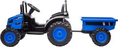 MILLY MALLY Elektrický traktor s vlečkou Milly Mally Farmer modrý