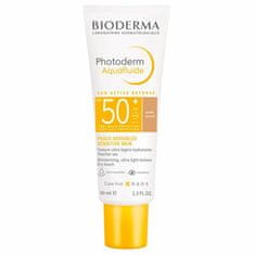 Bioderma Tónovaný krém na opaľovanie SPF 50+ Photoderm Aqua fluide 40 ml (Odtieň Golden)