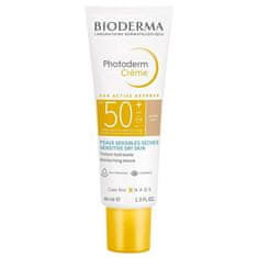 Bioderma Tónovaný krém na opaľovanie SPF 50+ Photoderm Aqua fluide 40 ml (Odtieň Light)