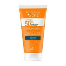 Avéne Ochranný fluid pre citlivú, normálnu až zmiešanú pleť SPF 50+ (Fragrance-Free Fluid) 50 ml