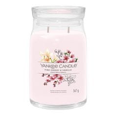 Yankee Candle Sviečka v sklenenej dóze , Ružové čerešne a vanilka, 567 g