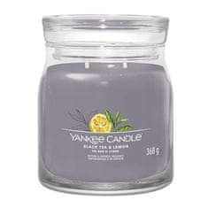 Yankee Candle Sviečka v sklenenej dóze , Čierny čaj s citrónom, 368 g