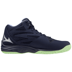 Mizuno Thunder Blade Z MID Pánska volejbalová obuv, navy modrá, veľ. 42