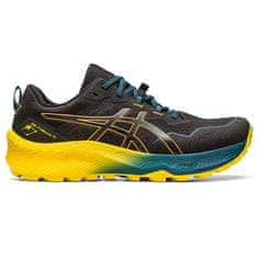 Asics Gel Trabuco 11 Pánska bežecká obuv, čierna/zelená/žltá, veľ. 42,5