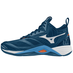 Mizuno Wave Momentum 2 MID Pánska volejbalová obuv, modrá, veľ. 43