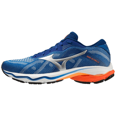 Mizuno Wave Ultima 13 Pánska bežecká obuv, modrá/oranžová, veľ. 43