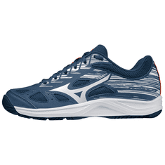 Mizuno Wave Stealth Star JR. Detská volejbalová/hádzanárska obuv, navy/biela, veľ. 38,5