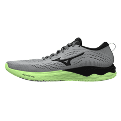 Mizuno Wave Revolt 2 Pánska bežecká obuv, šedá/zelená, veľ. 42,5