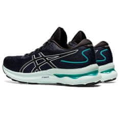 Asics Gel Nimbus 24 W Dámska bežecká obuv, navy/zelená, veľ. 42,5