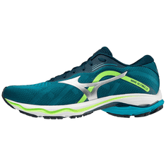 Mizuno Wave Ultima 13 Pánska bežecká obuv, biela/modrá/zelená, veľ. 42,5