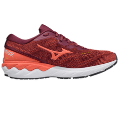 Mizuno Wave Skyrise 2 Dámska bežecká obuv, červená/oranžová, veľ. 39